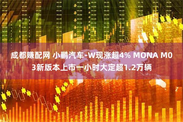 成都赚配网 小鹏汽车-W现涨超4% MONA M03新版本上市一小时大定超1.2万辆